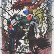 <a href="https://spencerartapps.ku.edu/collection-search#/object/55337" target="_blank"><i>Robins will wear their feathery fire</i> by Matthew Day Jackson</a>
