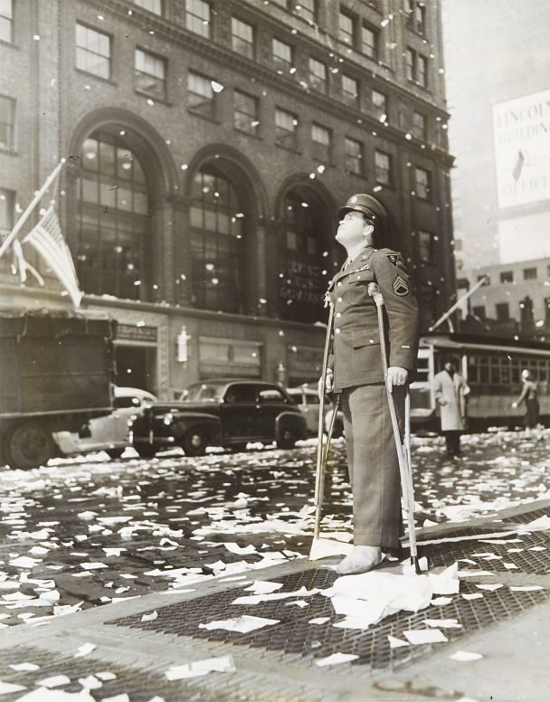 V-E Day in New York by Thomas J. Fitzsimmons