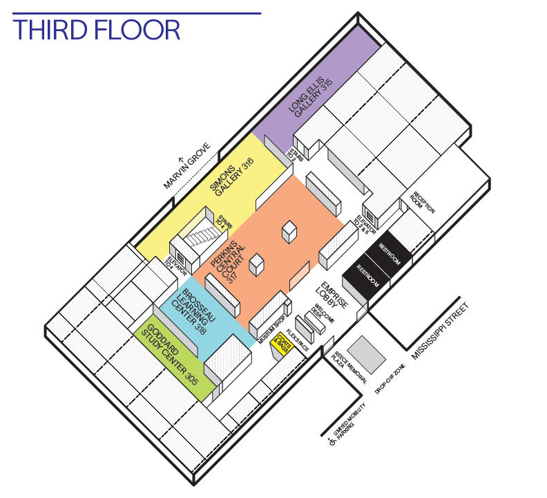 Third floor map