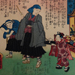 detail: Rokuharamitsuji by Utagawa Kunisada (1786-1864) and Utagawa Hiroshige II (1826-1869)
