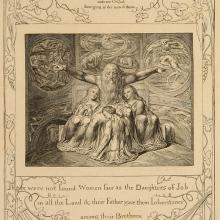 <a href="https://spencerartapps.ku.edu/collection-search#/object/16949" target="_blank"><i>Job and His Daughters</i> by William Blake</a>