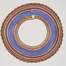 <a href="https://spencerartapps.ku.edu/collection-search#/object/35894" target="_blank"><i>betrothal necklace</i> by Maasai peoples</a>