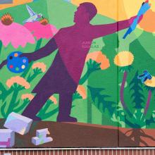<i>Pollinators</i> mural 2017