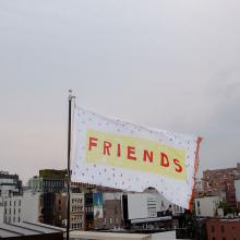 <i>Friends (for Ree)</i> by Alex Da Corte, photo by Guillaume Ziccarelli, courtesy of Creative Time