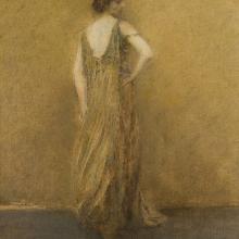Lady in Green, Thomas Wilmer Dewing