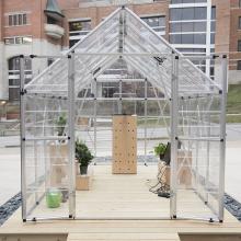 A snapshot of Kessler's greenhouse installation <i>After Nature (coding and re-coding nature)</i>