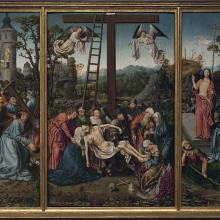 Descent from the Cross with Scenes from the Passion, Master of Frankfurt Workshop