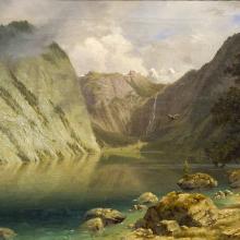 A Western Landscape, Albert Bierstadt